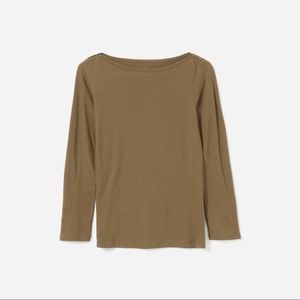 Everlane boatneck T-shirt size L